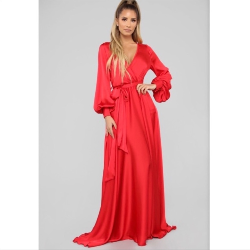 Find Me in My Mansion Satin Maxi (SOLD OUT STYLE)